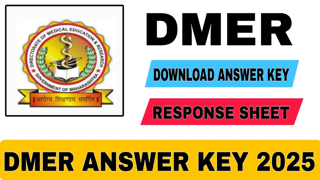 DMER Answer Key 2025