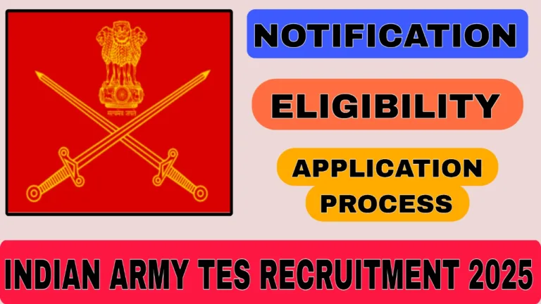 Indian Army TES Recruitment 2025